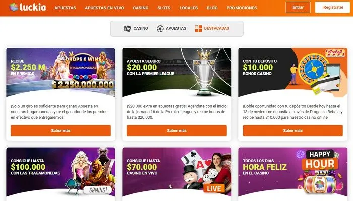 Bonuses and Promotions Luckia
